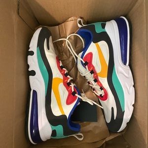 NWT Nike Air Max 270 React “Bauhaus”
